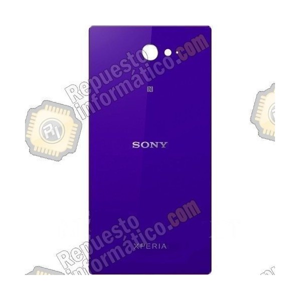 SWAP Tapa trasera+ Lente+ NFC Xperia m2 (VIOLETA)