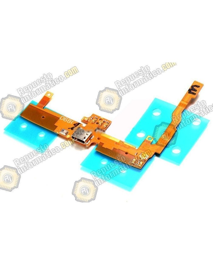 Flex + Conector Carga + Micro Original LG D686 G Pro Lite Dual