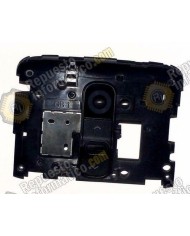 Carcasa trasera-intermedia del Chasis con botones y ventana cámara negro para LG Optimus G2, D802 (negra) 