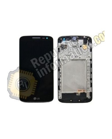 Pantalla (LCD+tactil+marco) LG G2 mini (D620) negra 