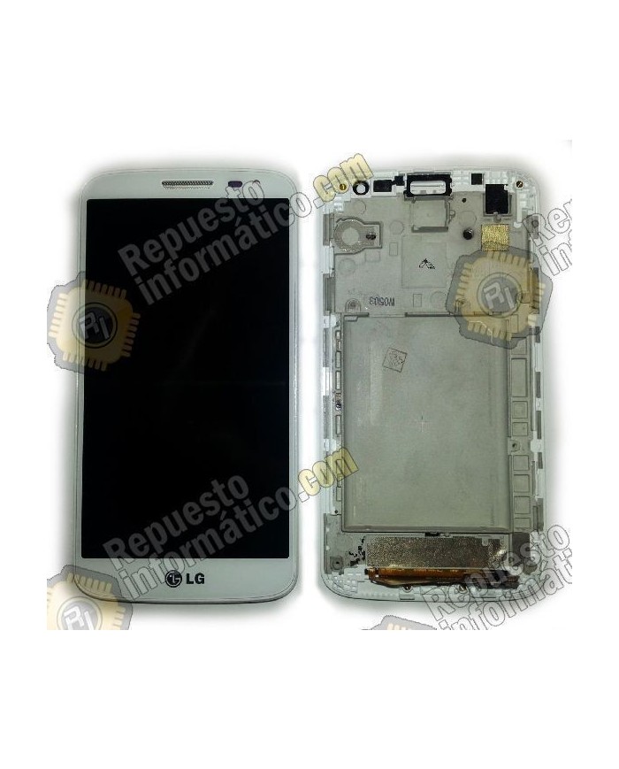Pantalla (LCD+tactil+marco) LG G2 mini (D620) blanca