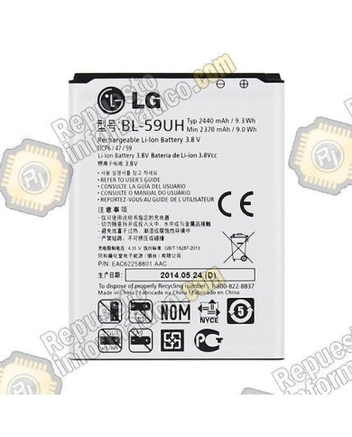 Bateria Original LG BL-59UH Optimus G2 Mini D620