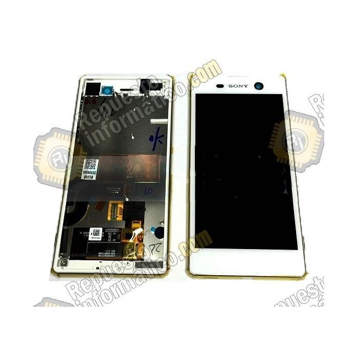 Pantalla (Lcd+Tactil+Marco) Xperia M5 (Blanca)