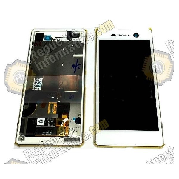Pantalla (Lcd+Tactil+Marco) Xperia M5 (Blanca)