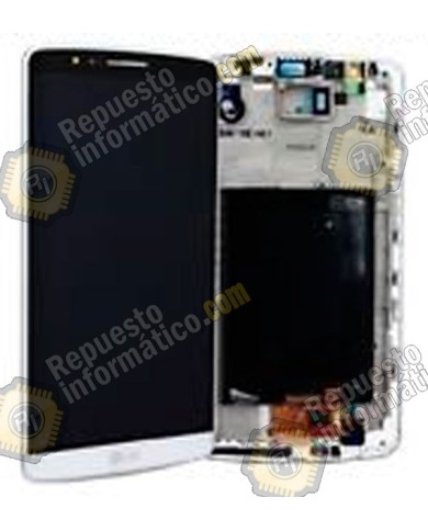 Pantalla BLANCA (Lcd + Tactil +Marco)  LG G3 D855