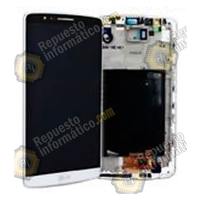 Pantalla BLANCA (Lcd + Tactil +Marco)  LG G3 D855