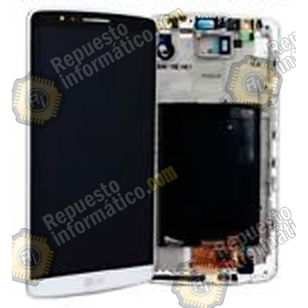 Pantalla BLANCA (Lcd + Tactil +Marco)  LG G3 D855