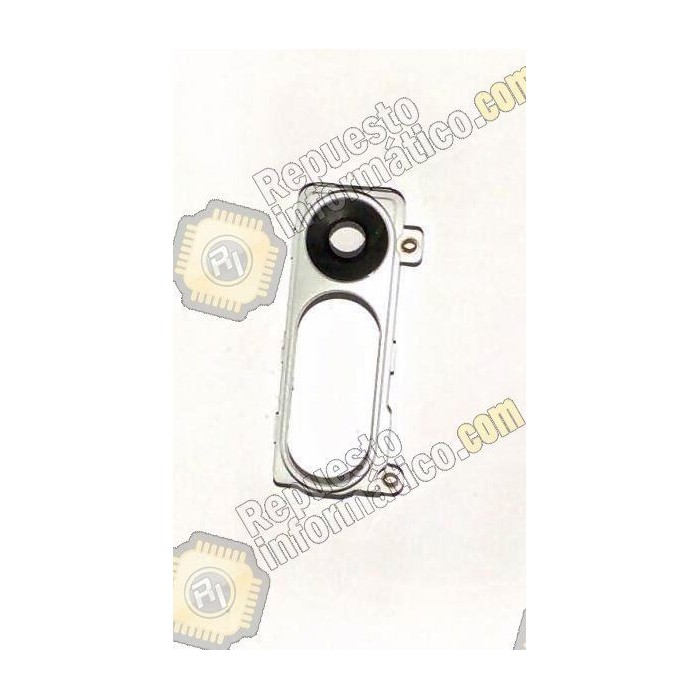 Protector de camara trasera + Lentilla para lg G3 D855 (Blanco)