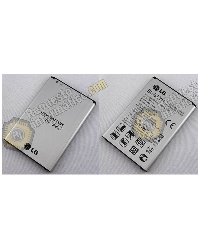 Bateria original LG Optimus G3 D855 (Desmontaje) (BL53YH)