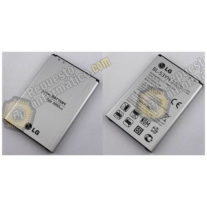 Bateria original LG Optimus G3 D855 (Desmontaje) (BL53YH)