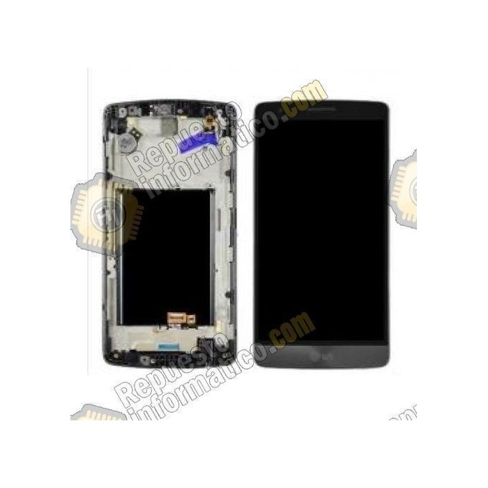 Pantalla completa con marco lg g3 mini S722 Gris