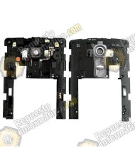 Carcasa intermedia LG G4 H815 Chasis negra