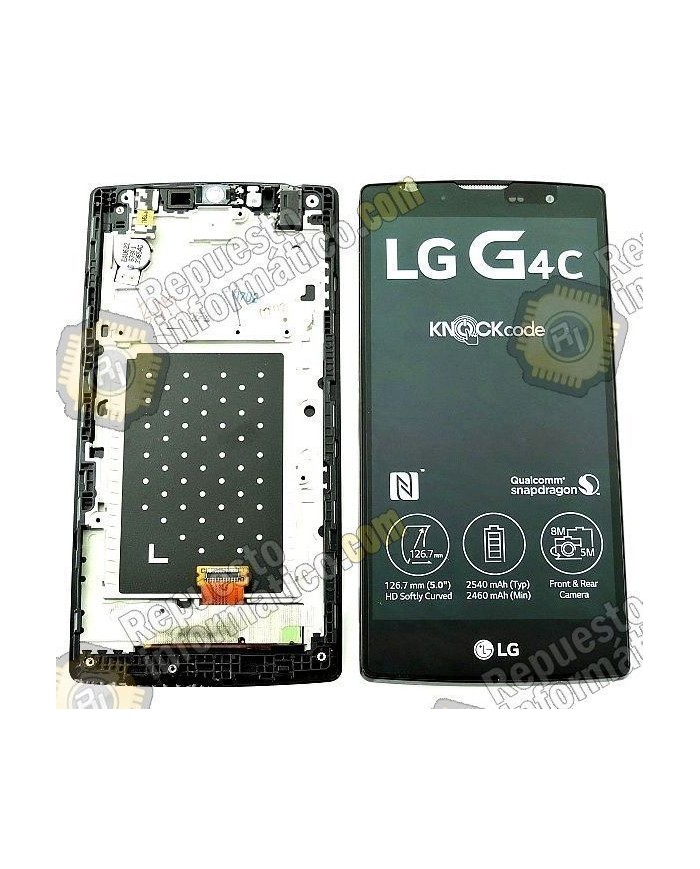 Pantalla (Lcd+tactil+marco) LG G4 MINI (Dorada)