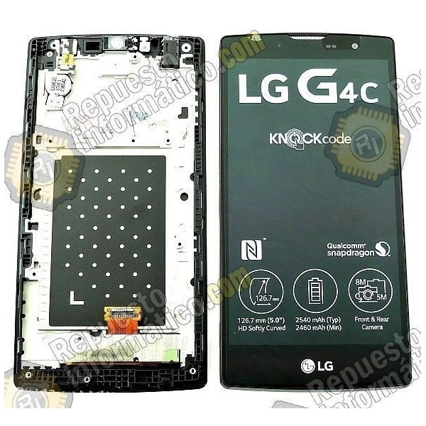 Pantalla (Lcd+tactil+marco) LG G4 MINI (Dorada)