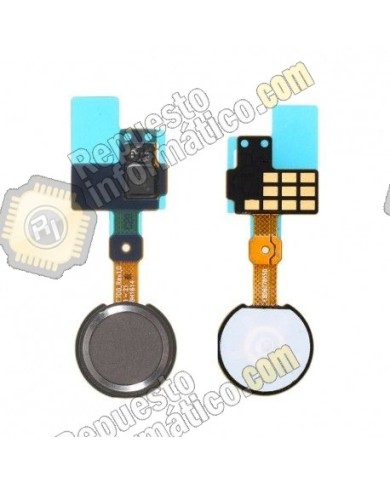 Botón Home con Sensor de Huella Dactilar LG G5 H850 Gris