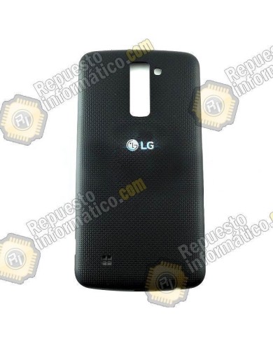 Tapa trasera negra  bateria  LG K10 (K420N) 