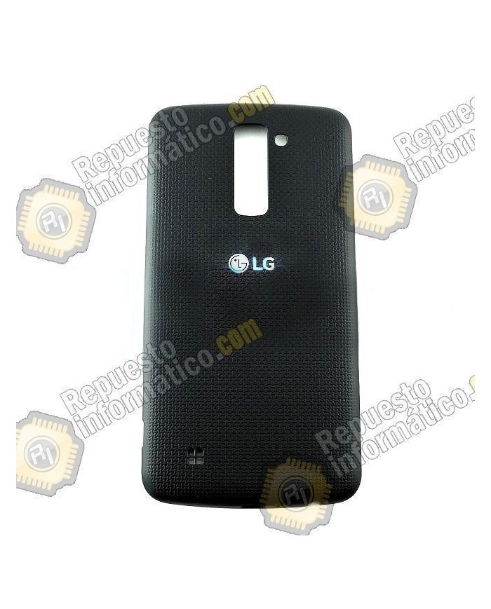 Tapa trasera negra  bateria  LG K10 (K420N) 