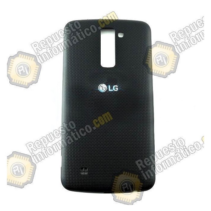 Tapa trasera negra  bateria  LG K10 (K420N) 