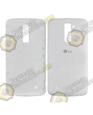 Tapa trasera blanca LG K10 (K420N)