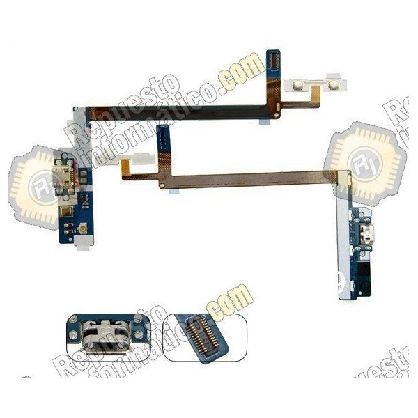 Flex carga + microfono Lg p990