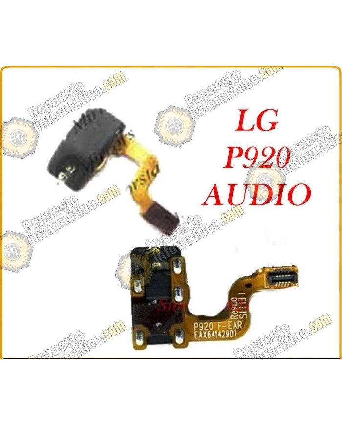 Auricular jack para LG 3D P920