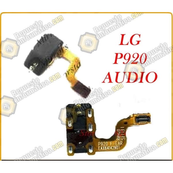 Auricular jack para LG 3D P920