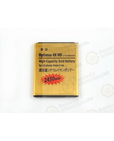 Bateria alta capacidad optimus 4x 2450 mah