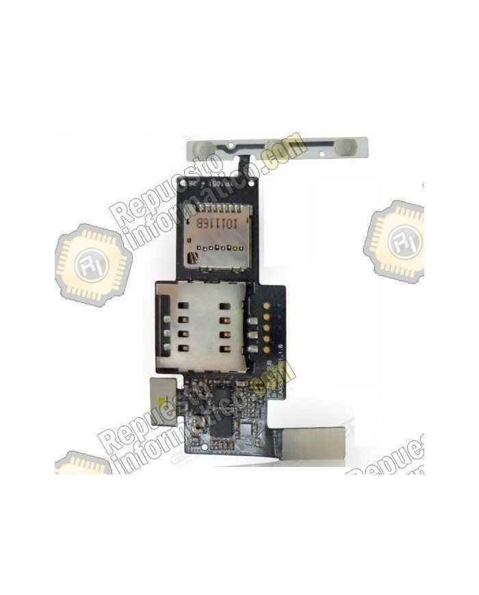 Flex Lector Sim, MicroUSB, Volumen  Original Lg P970 Optimus Black 