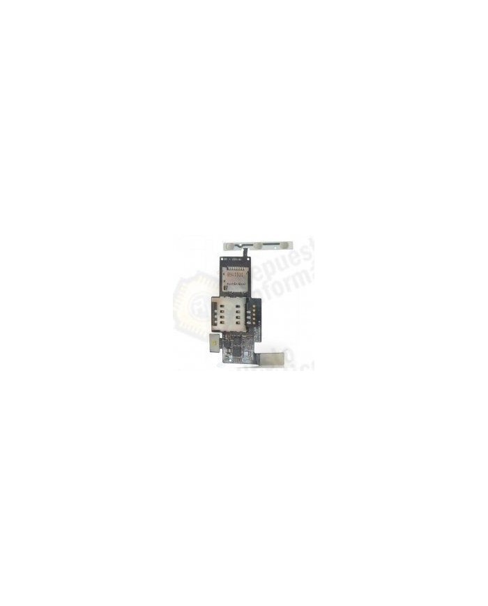 Flex Lector Sim, MicroUSB, Volumen  Original Lg P970 Optimus Black 