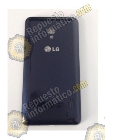 Tapa trasera negra LG Optimus F6 D505 usada