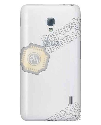 Tapa trasera blanca LG Optimus F6 D505 usada