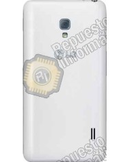 Tapa trasera blanca LG Optimus F6 D505 usada