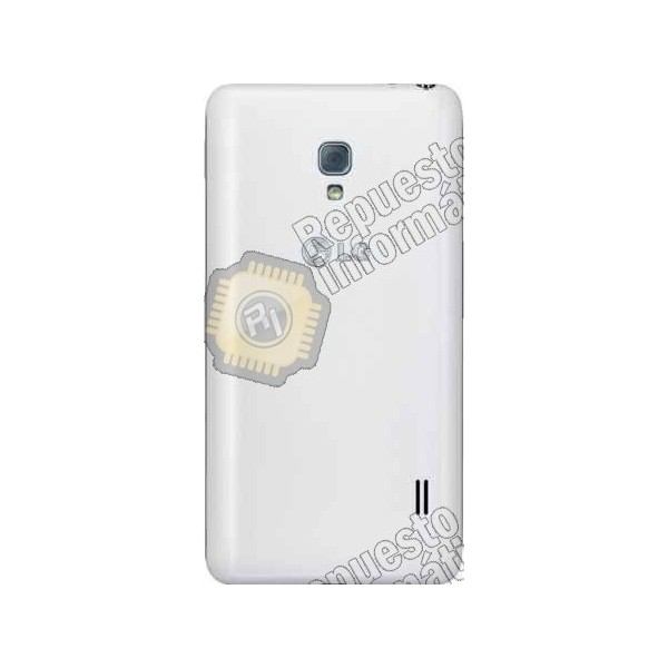 Tapa trasera blanca LG Optimus F6 D505 usada