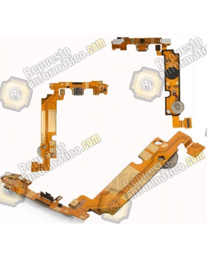 Flex + Conector Carga + Micro Original LG E610 Optimus L5 