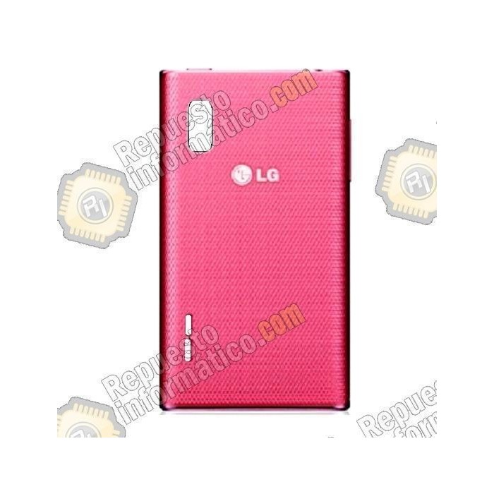 Tapa trasera rosa LG  E610 L5 (Usada)