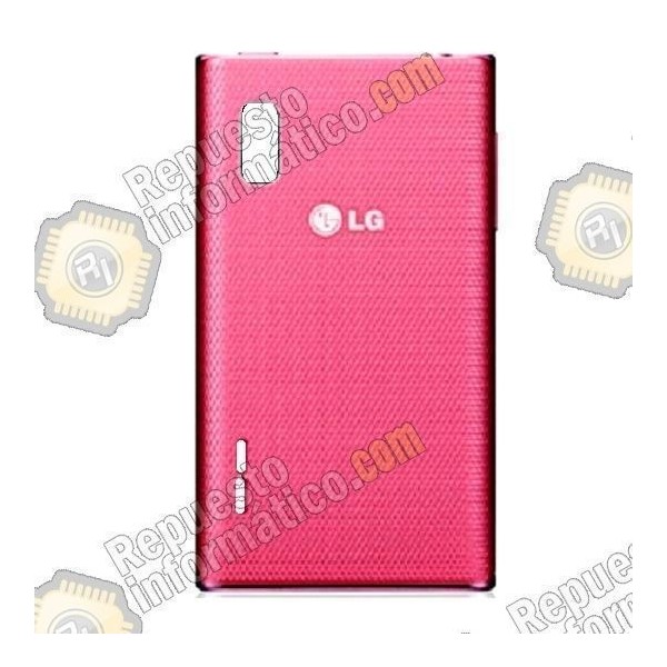 Tapa trasera rosa LG  E610 L5 (Usada)