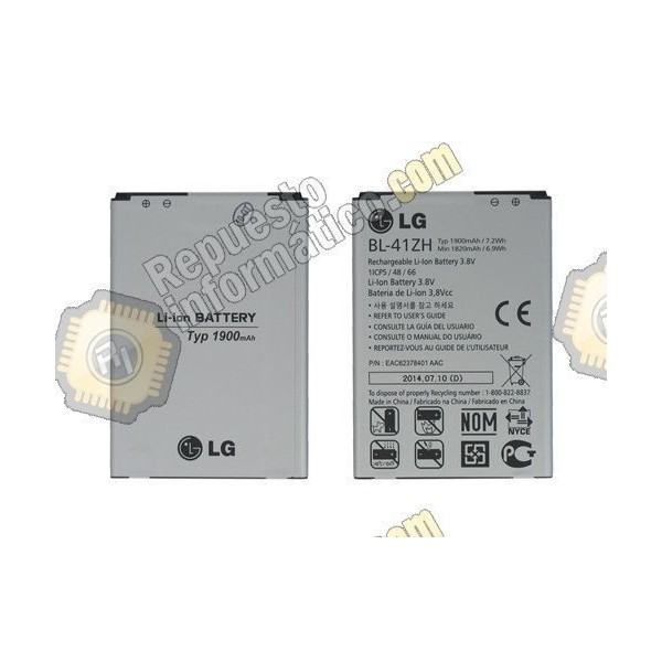 Bateria BL-41ZH LG Fino D290 , L50 D213 , Leon H340n Recuperada