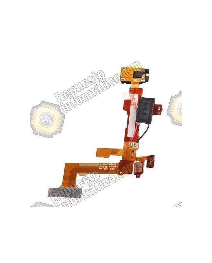 Cable Flex Jack audio auriculares para LG Optimus L7 II (P710)