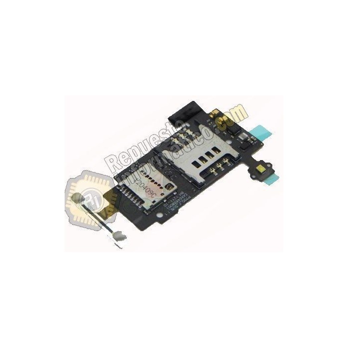 Flex Conector SIM y Memoria MicroSD para LG Optimus L7, P700
