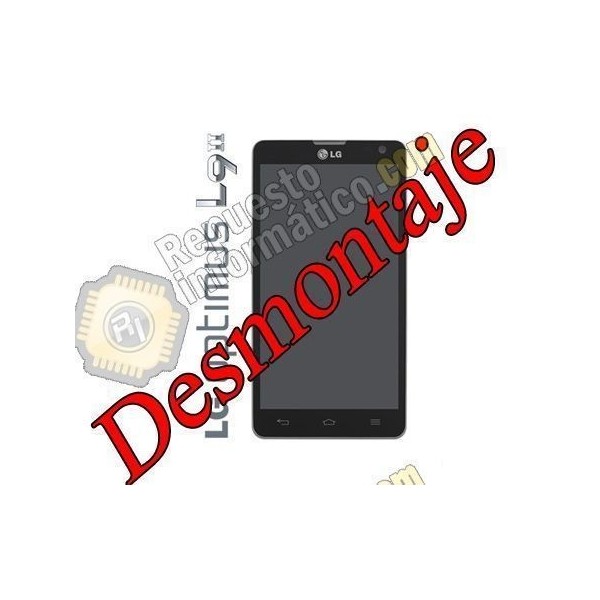 Pantalla (Lcd+Tactil+marco)  OPTIMUS L9 II D605