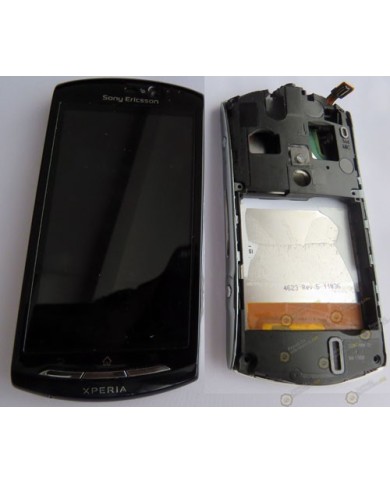 Pantalla+marco+Flex y botones XPERIA NEO V (MT11) (Desmontaje) negro