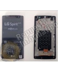 Pantalla (Lcd +Tactil +marco) LG Spirit H440 H440n 4G LTE Negro 