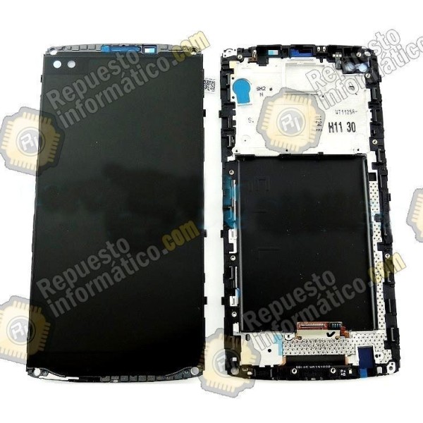 Pantalla (Lcd+tactil+premarco) LG V10 H960 (Negra)