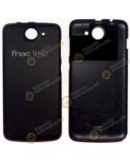 Tapa trasera Bateria BQ Aquaris 5 HD Negra (desmontaje)