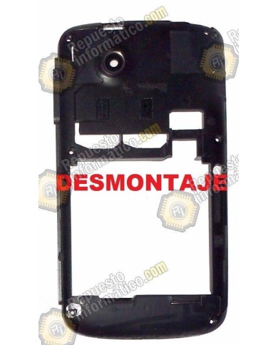 Carcasa intermedia BQ  3.5 negra (Desmontaje)