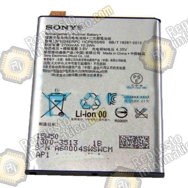 Bateria Xperia X Performance F8131 2700Mah