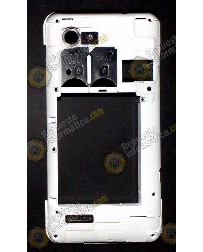 Carcasa intermedia blanca Bq Aquaris 4.5 (Desmontaje)