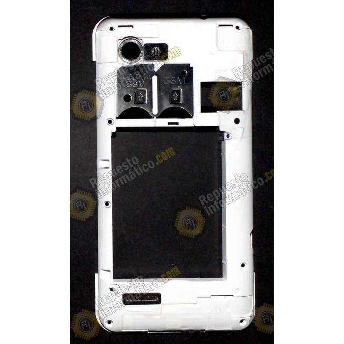 Carcasa intermedia blanca Bq Aquaris 4.5 (Desmontaje)