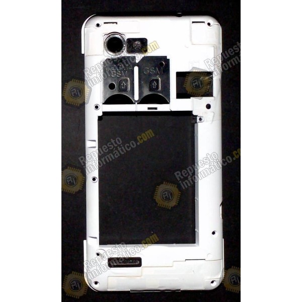 Carcasa intermedia blanca Bq Aquaris 4.5 (Desmontaje)