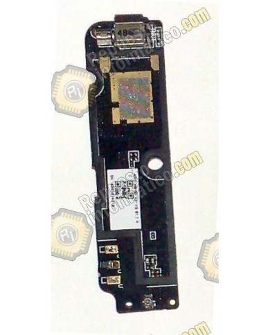 Placa inferior (Antena+mic+vib) Bq Aquaris E4